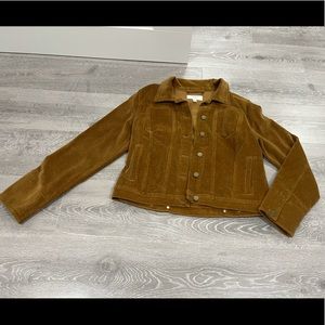 Corduroy Button Down Jacket